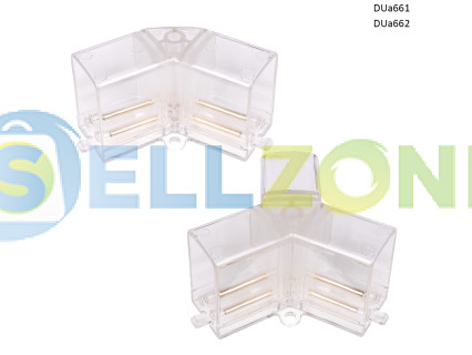 Εξαγωνικοί σύνδεσμοι φωτισμού LED "Honeycomb" - 120° 2 υποδοχές (DUa661) και 120° 3 υποδοχές με σύνδεσμο Y - (DUa662)